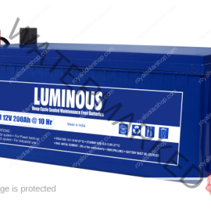 Luminous 200ah 12v Deep Cycle battery Allschoolabs