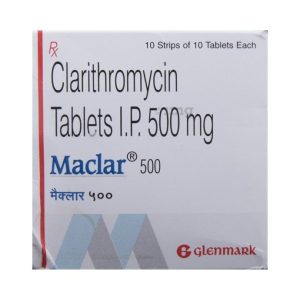 MACLAR 500MG TAB 10`S