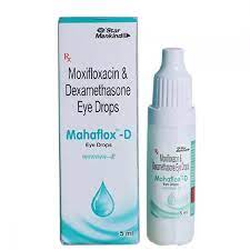 MAHAFLOX D BOTTLE OF 5ML EYE DROPS