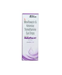 MAHAFLOX KT BOTTLE OF 5ML EYE DROPS