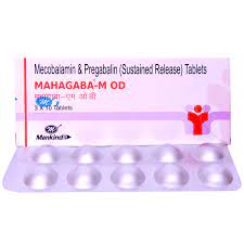 MAHAGABA M OD STRIP OF 10 TABLETS