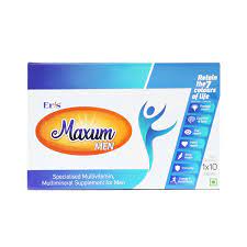 MAXUM MEN TAB 10`s