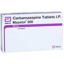 MAZETOL 200MG STRIP OF 10 TABLETS
