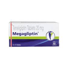 MEGAGLIPTIN 20MG TAB 10`s