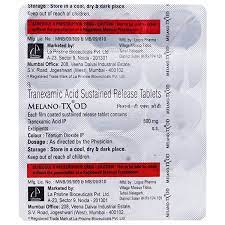 MELANO TX OD 500MG STRIP OF 15 TABLETS