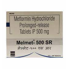 MELMET 500MG TAB 20`S
