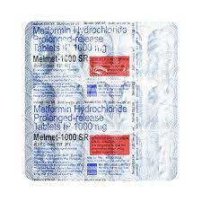 MELMET SR 1GM STRIP OF 15 TABLETS