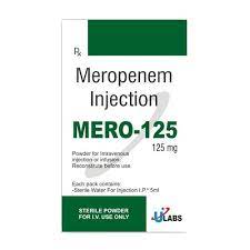 MERO 125MG INJ