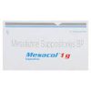 MESACOL 1G STRIP OF 5 SUPPOSITORIES