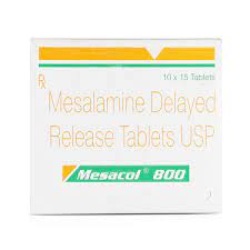 MESACOL 800MG TAB 15`S