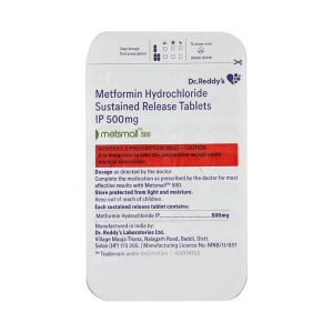 METSMALL 500MG TAB 28`S