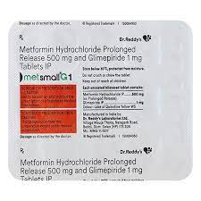 METSMALL G 1MG STRIP OF 15 TABLETS
