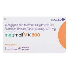 METSMALL VX 500MG STRIP OF 10 TABLETS