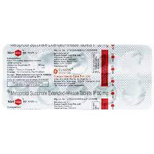METSTOP 50MG STRIP OF 10 TABLETS