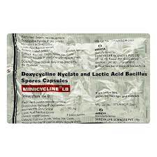 MINICYCLINE LB CAP 10?S