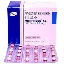 MINIPRESS XL 2.5MG STRIP OF 30 TABLETS
