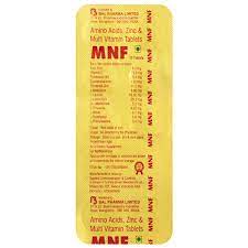 MNF STRIP OF 10 TABLETS