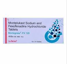 MONTEGRESS FX 120MG STRIP OF 10 TABLETS