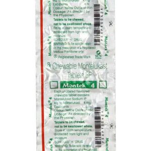 MONTEK 4MG TAB 10`S