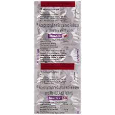 MONTEK AB STRIP OF 10 TABLETS