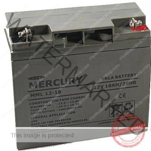 Mercury 18ah-12v deep cycle battery