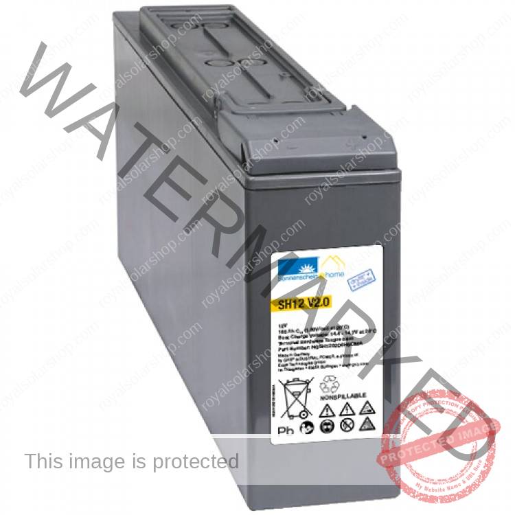 NEW ADVANCED TECHNOLOGY 12V 165A EXIDE-SONNENSCHEIN DEEP CYCLE BATTERY