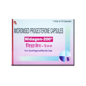 NIDAGEN 200MG CAP 10`S