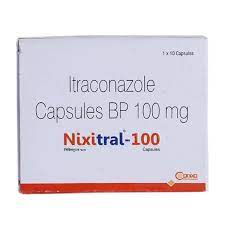 NIXITRAL 100MG STRIP OF 10 CAPSULES