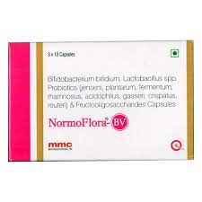 NORMOFLORA BV STRIP OF 10 CAPSULES