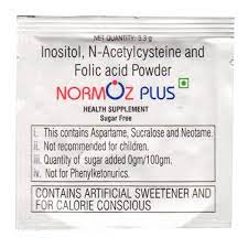 NORMOZ PLUS SUGAR FREE SACHET OF 3.3GM POWDER