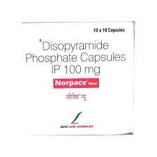 NORPACE NEW STRIP OF 10 CAPSULES