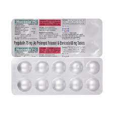 NUCOXIA PG STRIP OF 10 TABLETS