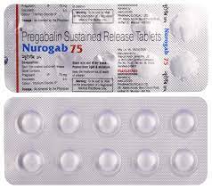 NUROGAB 75MG STRIP OF 10 TABLETS