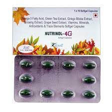 NUTRINOL 4G STRIP OF 10 CAPSULES