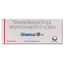 OLVANCE M 25MG TAB 10`S