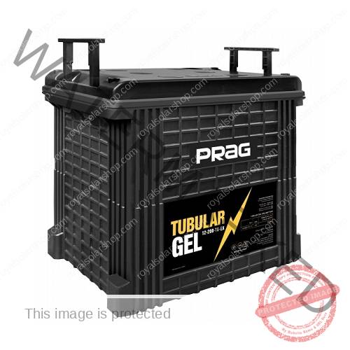 Prag 200Ah- 12V Premium Tubular Gel Battery
