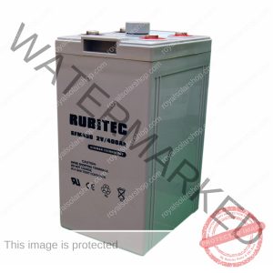 Rubitec 400Ah-2v slim F.A.T battery