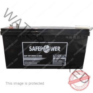 SAFEPOWER 200Ah 12V Deep Cycle Battery