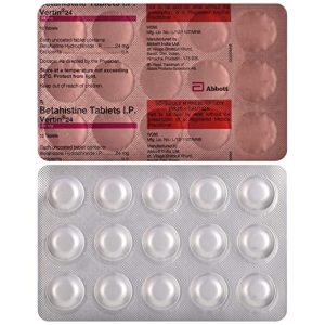VERTIN 24MG TAB 15`S