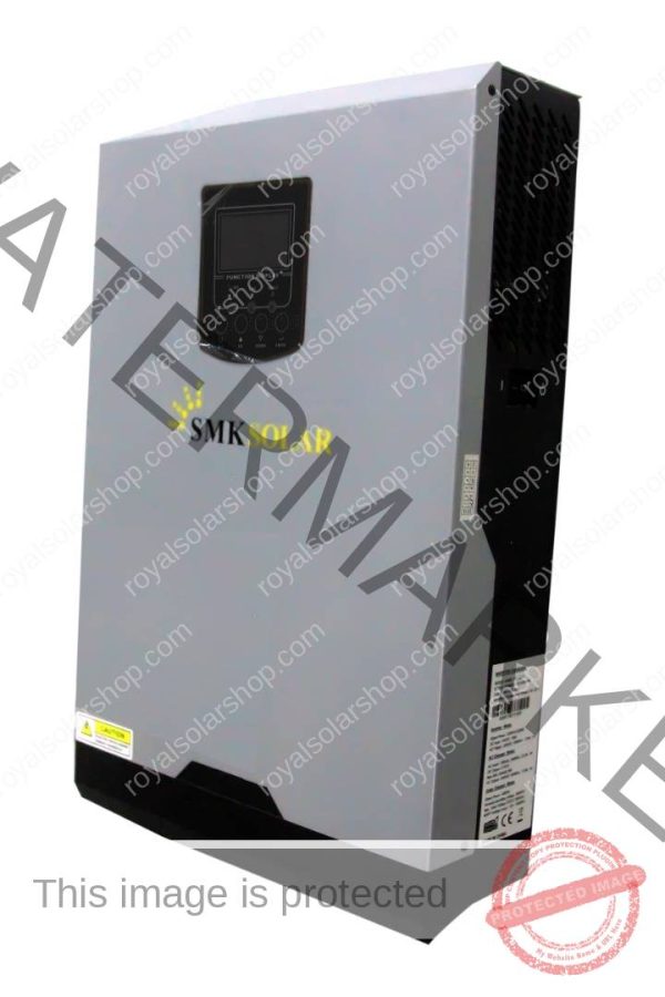 SMKSOLA 3.5kva/24V Transformerless Hybrid Inverter with Inbuilt 80A MPPT Solar Charge Controller