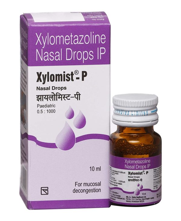 XYLOMIST P NASAL DROPS 10ML