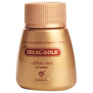 ZECAL GOLD TAB 30`S