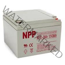 NPP 26ah deep cycle battery