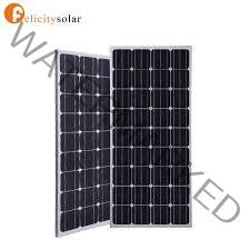 felicity Mono 160W/18v solar panel