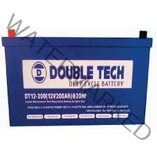 DoubleTech 200ah/12v deep cycle battery