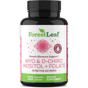 Forest Leaf Myo and D-Chiro Inositol Blend with Folate, 120 veggie caps
