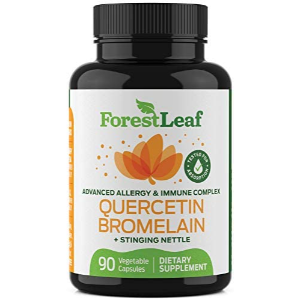 Forest Leaf Quercetin Bromelain With Stinging Nettle, 90 Vegetable Capsules