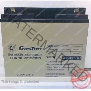 Gaston 18ah/12v deep cycle battery