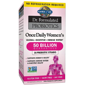 Garden of life Dr. Formulated Once Daily Women?s Probiotic, Shelf Stable, 30 Capsules