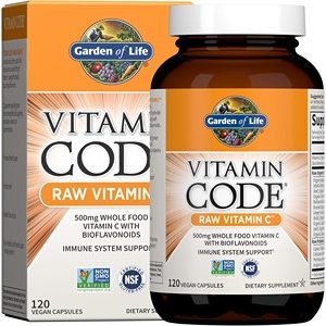 Garden Of Life Raw Vitamin Code Vitamin C, 120 Veg Capsules